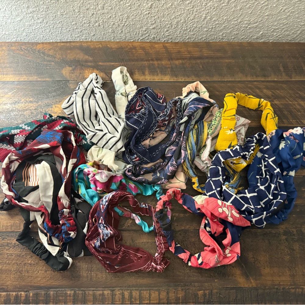 Assorted Women's Fabric Headbands - Multicolor Pack